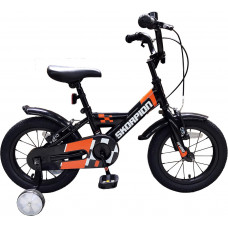 Skorpion 14" Bruno Boys Bicycle : Black / Orange