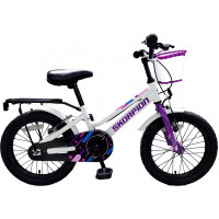 Skorpion 16" Moonlight Girls Bicycle : Purple/White