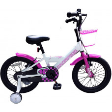 Skorpion 16" Sally Girls Bicycle : Pink/White